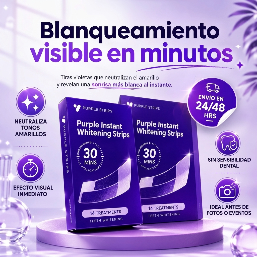 Flash White (Pack Tiras Blanqueadoras)